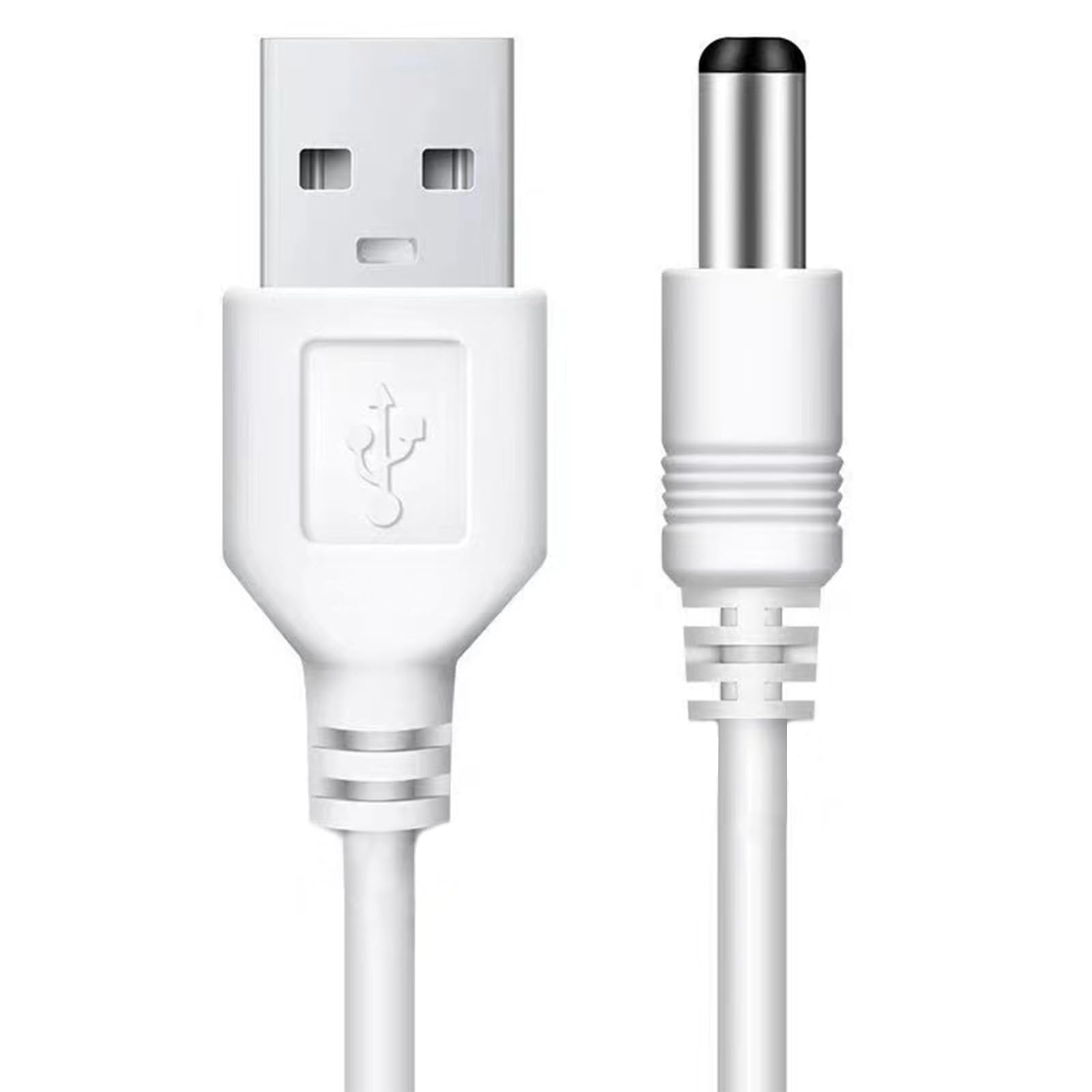 USB Charging Cord for Hydrogen Water Generator Bottle, 3.9M, White, USB-C to Female, 5V, 4.8 Mbps, Compatible with Smartphone, Tablet, Power Bank