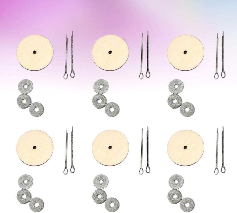 20 Set Bear Craft Joints Plush Animal Bear Doll Joint Bolt Washers Set Multi Purpose for Craft Project 50MM