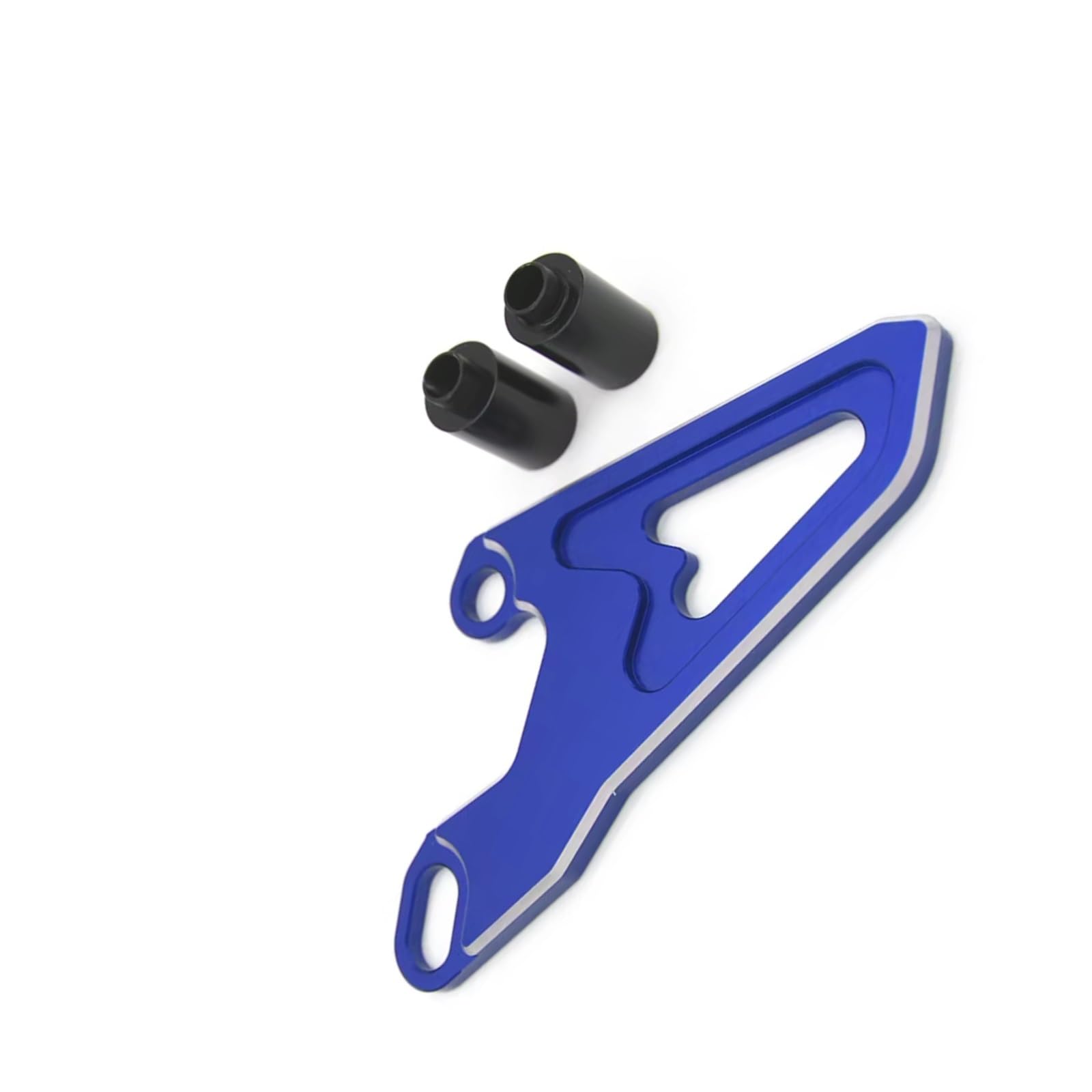 Motocicletta del motore della copertura pignone per KX125 per KX250 Coperchio pignone moto | Protegge efficacemente la catena da sabbia, sassi, pioggia e detriti.(Blue)