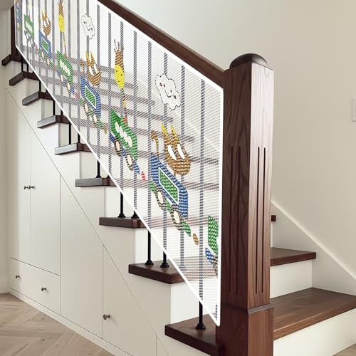 �]���h�~�l�b�g ���S�l�b�g 80 x 120 cm �Ԗڂ��ׂ�����v���q�l��y�̊K�i�̓]���h�~����댯,���S����K�i��E�x�����_�E�����֗p, B