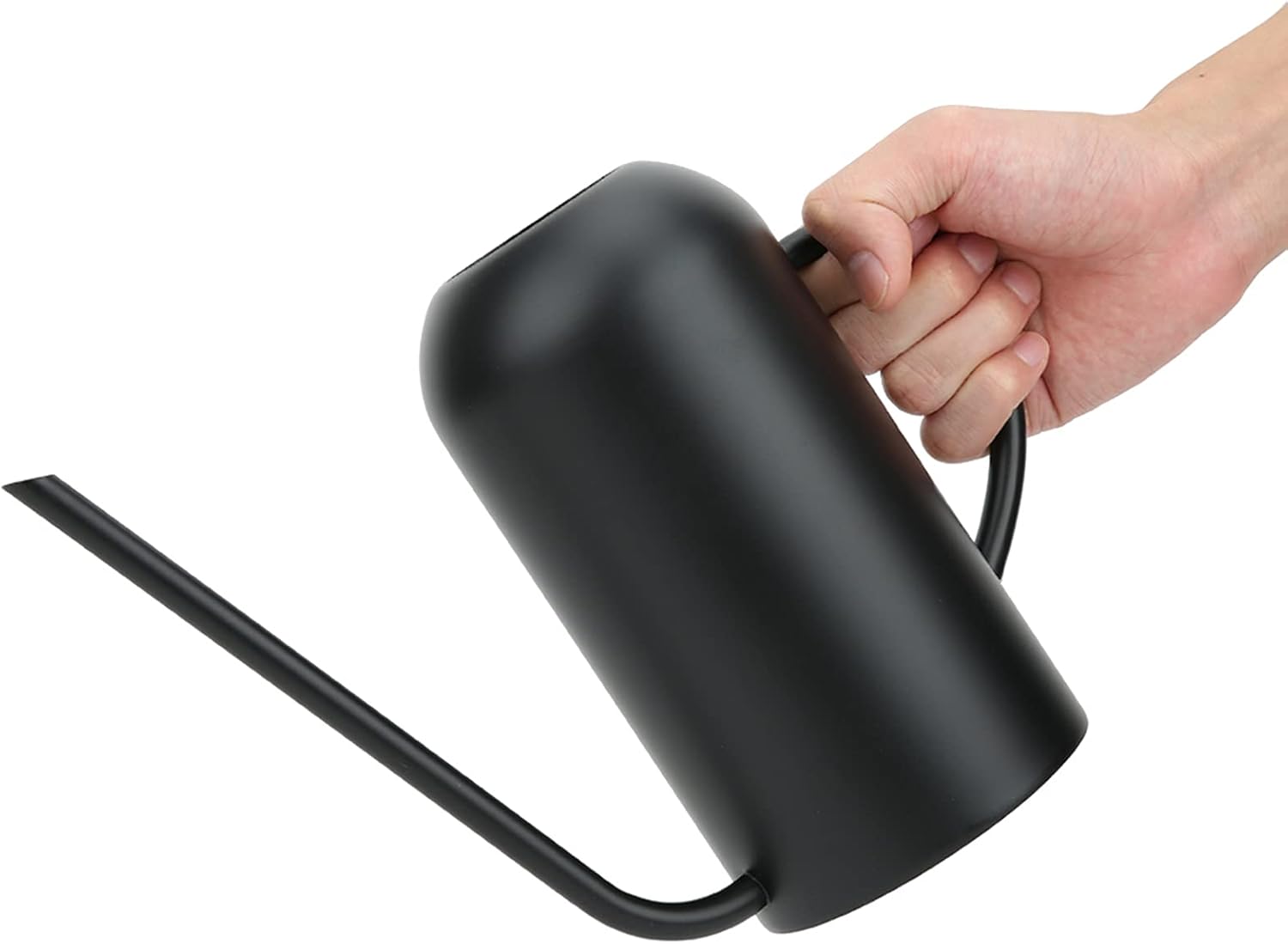 15L。ステンレス鋼の散水缶、スパウトガーデンウォーターポット、人間工学に基づいたハンドルを備えた大容量植物灌漑ツール、屋内の屋外の