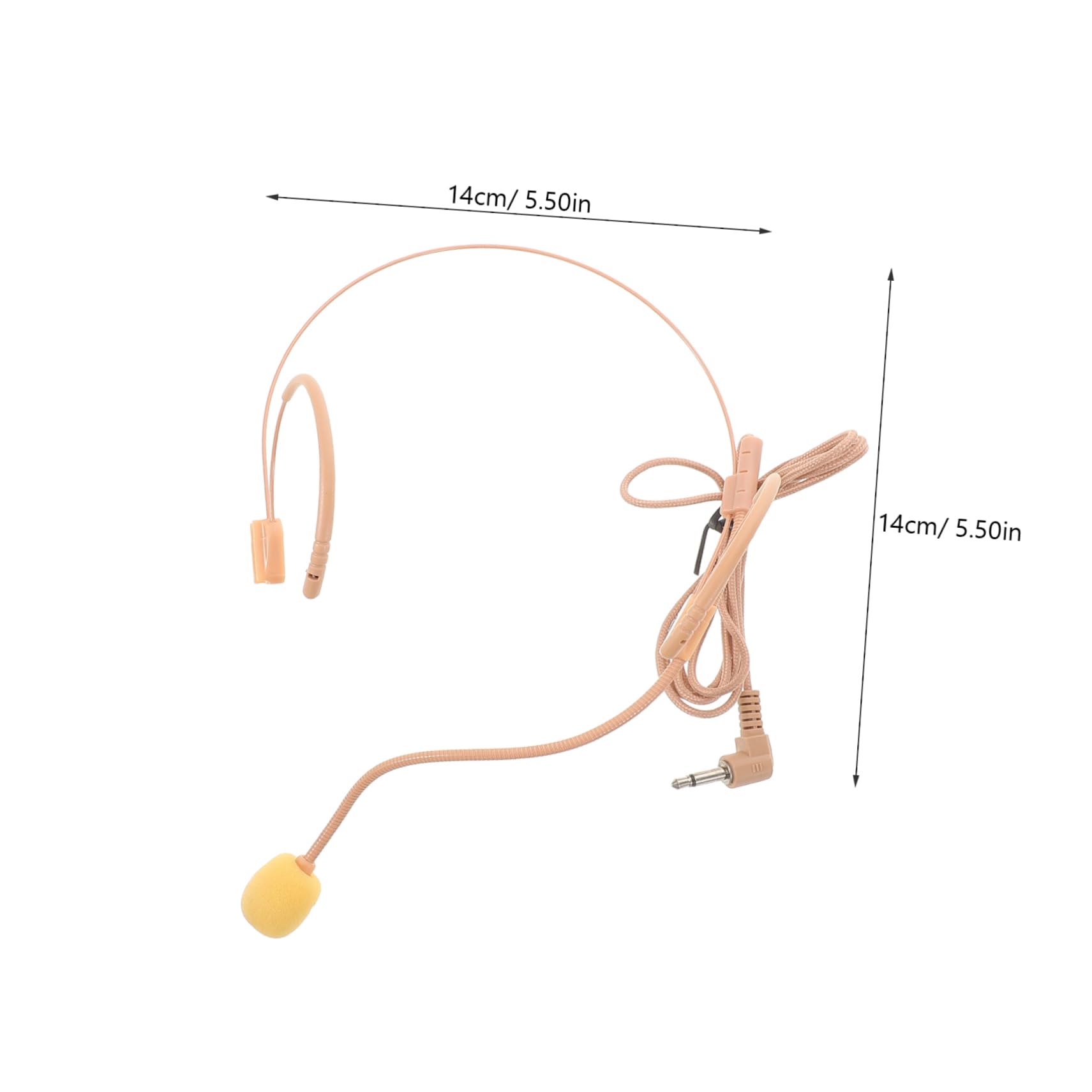 Abaodam Headset Microphone for Singing and Role Play Lightweight Safe and Reliable Audio Quality for Young Performers for Stage Performances and Practice