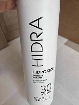 Hidracolor Peroxide Cream Developer 30 Vol. (9%) 29oz