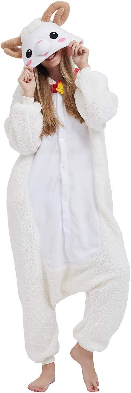 DELEY Women Men Halloween Onesie Adult Pajamas Barbados Ubuy