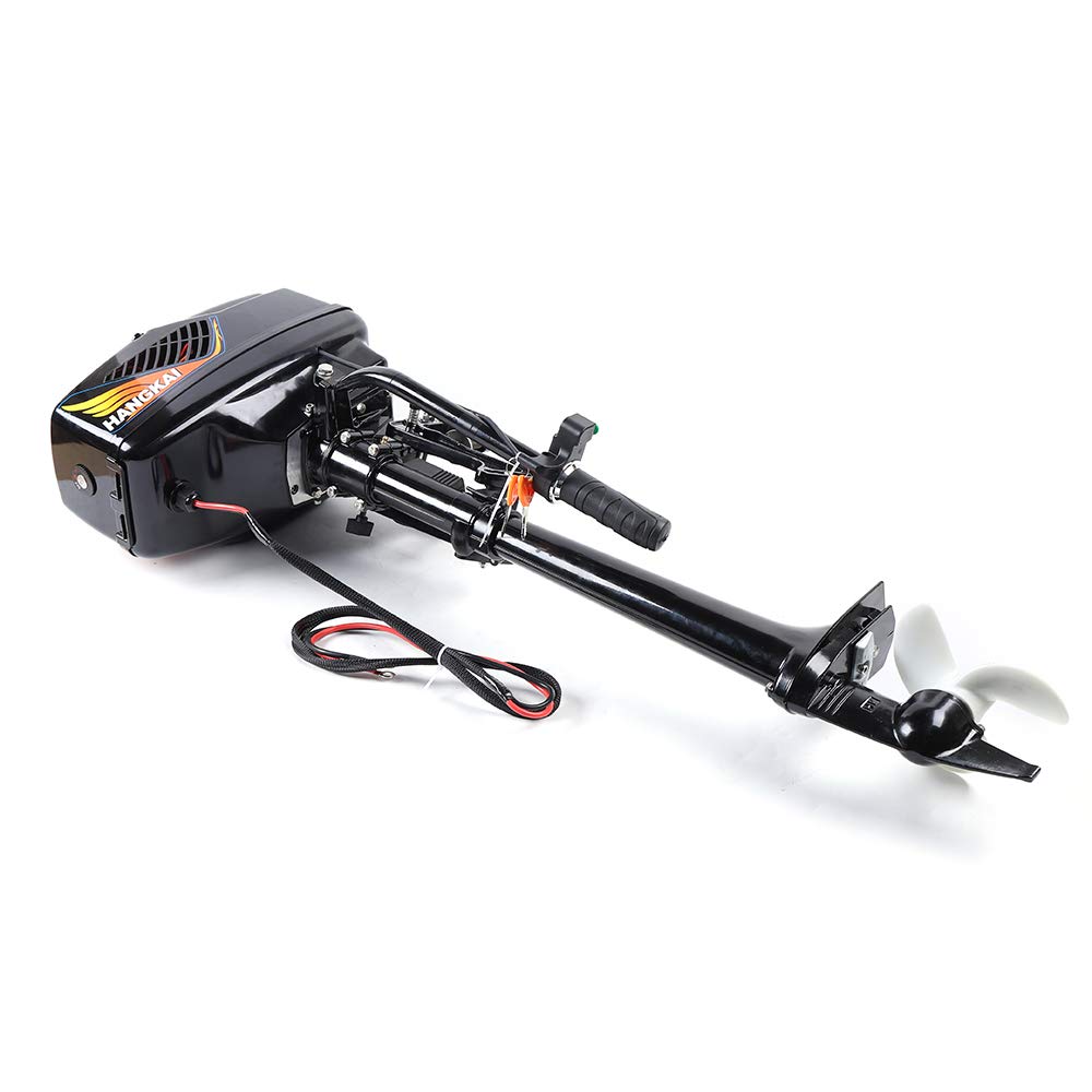 1200W 48V Außenbordmotor Elektromotor Bootsmotor Electric Motor,3000 rpm,Verwendung in der Fischerei, Aquakultur, Outdoor-Abenteuer, 48V100A/3-4H