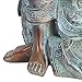 Buddha Statue, Hug Knee Seated Buddha Statues for Home Decor Buddah Zen Decoration Antique Meditating Collectibles Figurines Meditation Spiritual Living Room Outdoor Patio Desk Yard Art Garden Hindu