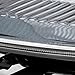 AKKON - For Toyota Prius Halogen Type Chrome Driver Left Side Front Headlight Head Lamp Front Light Replacement