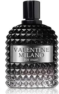 Fragrance for Men VALENTINE MILANO Eau de Parfum Natural Spray Men Cologne Masculine Scent 3.4 Fl Oz/100ML
