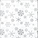 Produktbild 20 Servietten Schneeflocken Schneeflocken Winter Weihnachten 33x33 cm Schneeflocken Silber