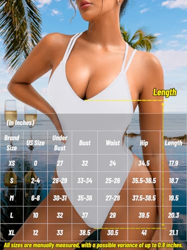 Image of ShawGobow Sexy Swimsuit for Women,Backless Scrunch Butt High Cut Monokini,One Piece Cheeky Bathing Suit Beach Pool Party