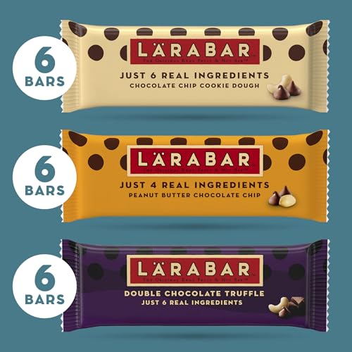 Image of Larabar Fruit and Nut Bars Variety Pack, Gluten Free and Vegan, 28.8 oz, 18 Ct
