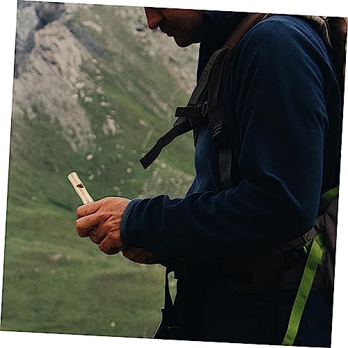 Silbato de supervivencia de latón para exteriores miniatura 4
