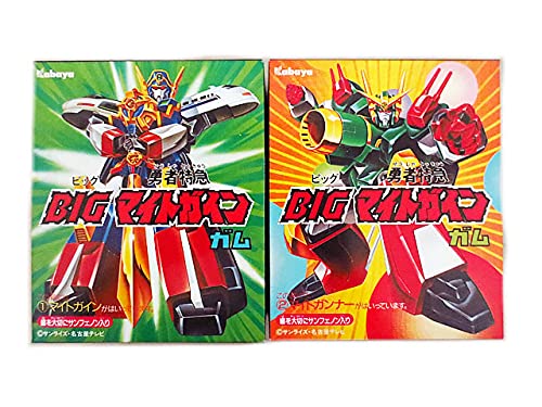 勇者特急マイトガイン BIGマイトガインガム マイトガイン Amazon.co.jp: ポピー カバヤ BIG 勇者特急マイトガイン ガム 全2種