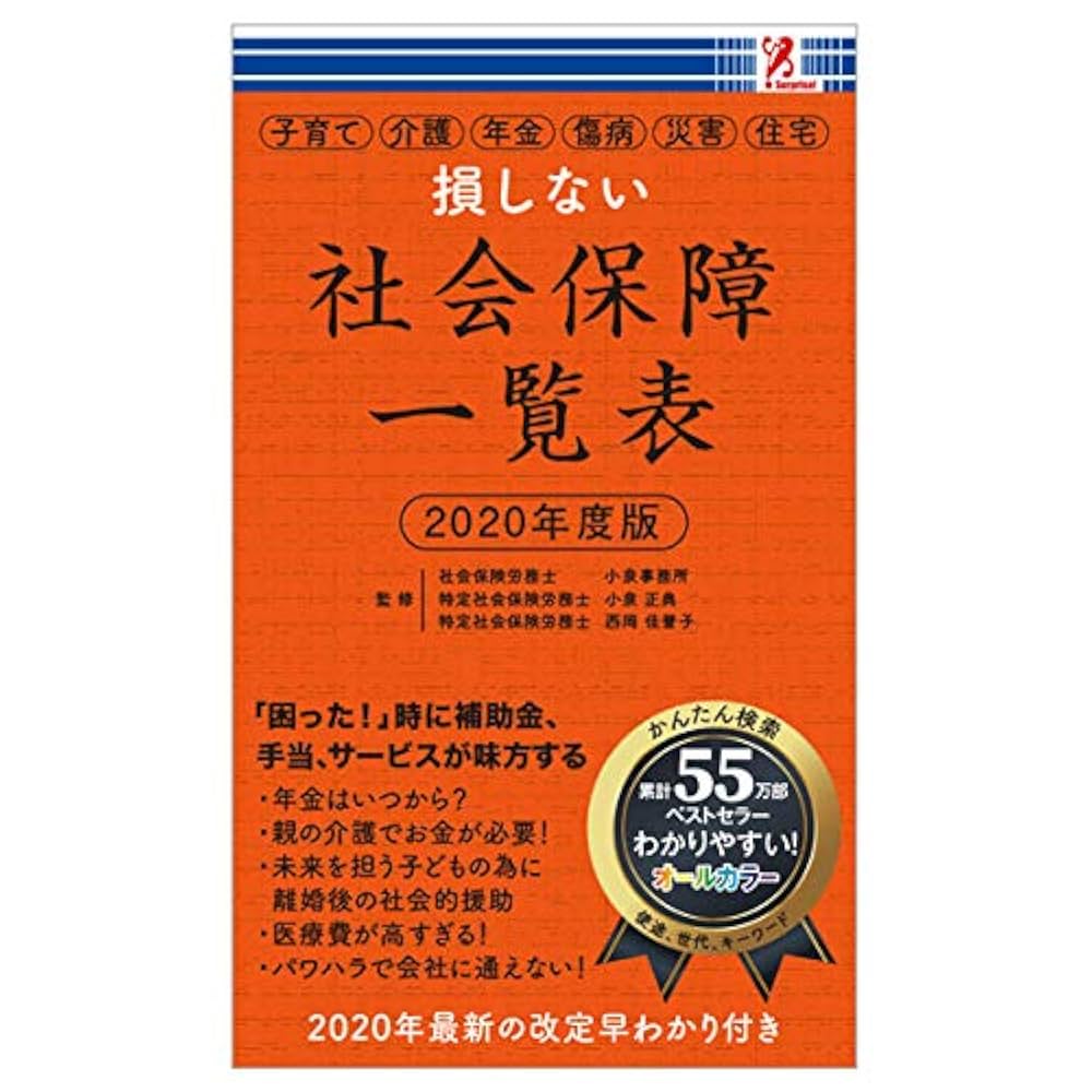 SurpriseBook(サプライズブック)社会保障一覧表 2020年度版