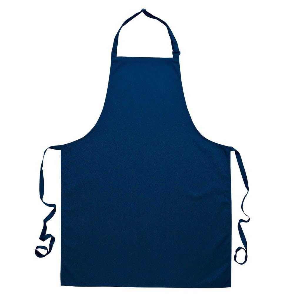 Portwest Blue Polycotton Bib Apron - Navy One Size Chef Catering Work Apron Pwests841nvy-One Size