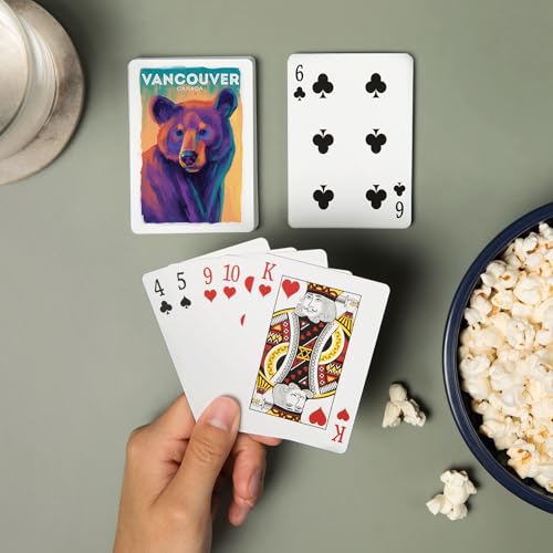 Lantern Press Naipes Poker Black Bear, 52 Cartas miniatura 2