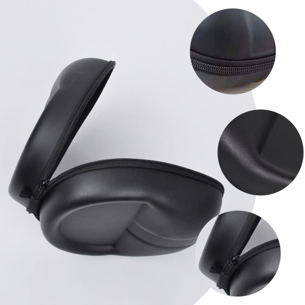 Gadpiparty 3piezas Estuche Protector para Auriculares Bolsa De Almacenamiento Portátil Cierre De Cremallera Organizador De Accesorios Digitales Compacto y Duradero