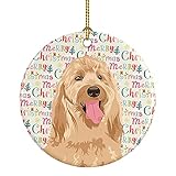 Photo Gallery doodle fawn style 3 - decorazione natalizia in ceramica Photo Gallery doodle fawn style 3 - decorazione natalizia in ceramica