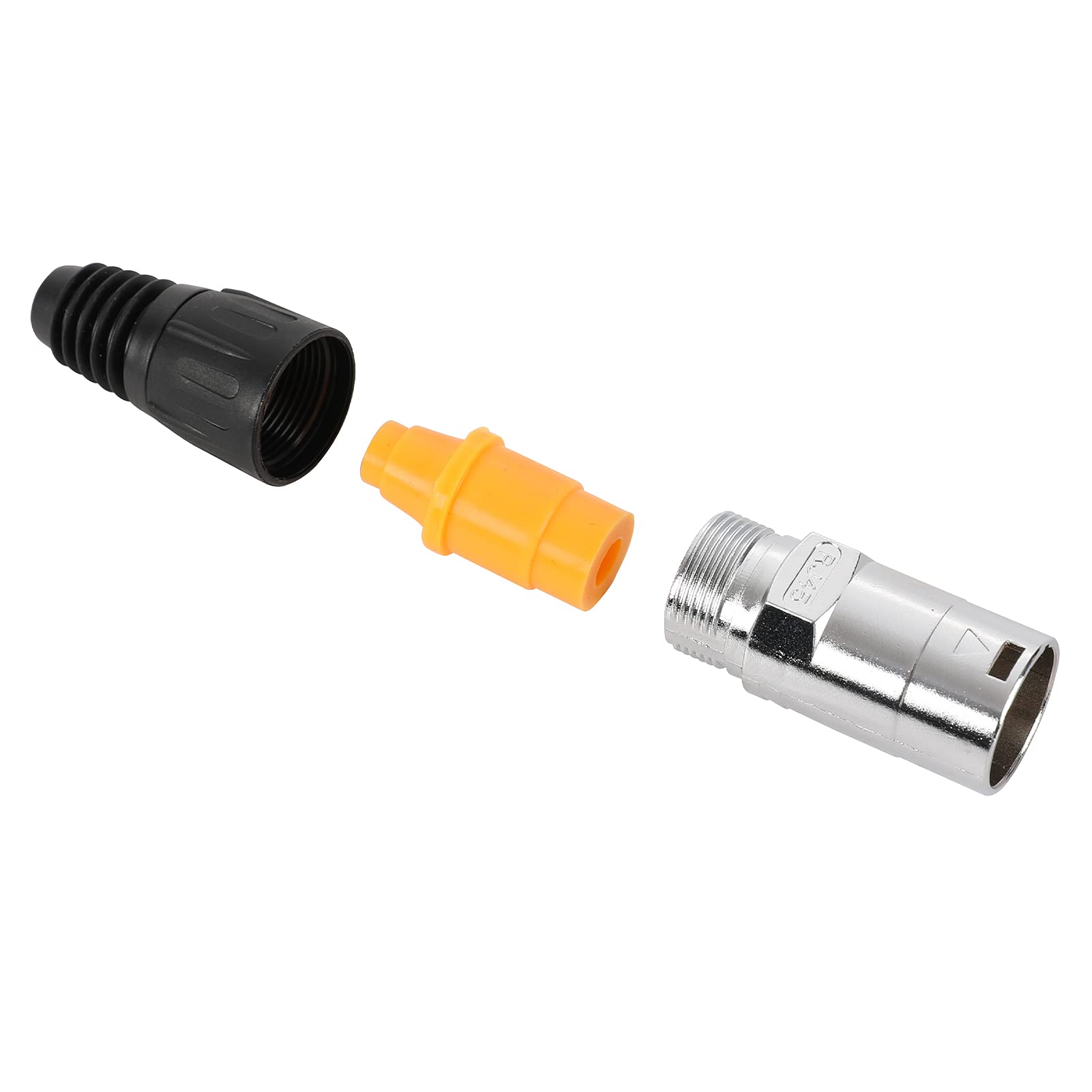 Lot de 10 connecteurs ronds étanches à la poussière IP65, compatibles avec RJ45 Cat5/5e/6 8P8C femelle Ethernet panneau de montage blindé étanche