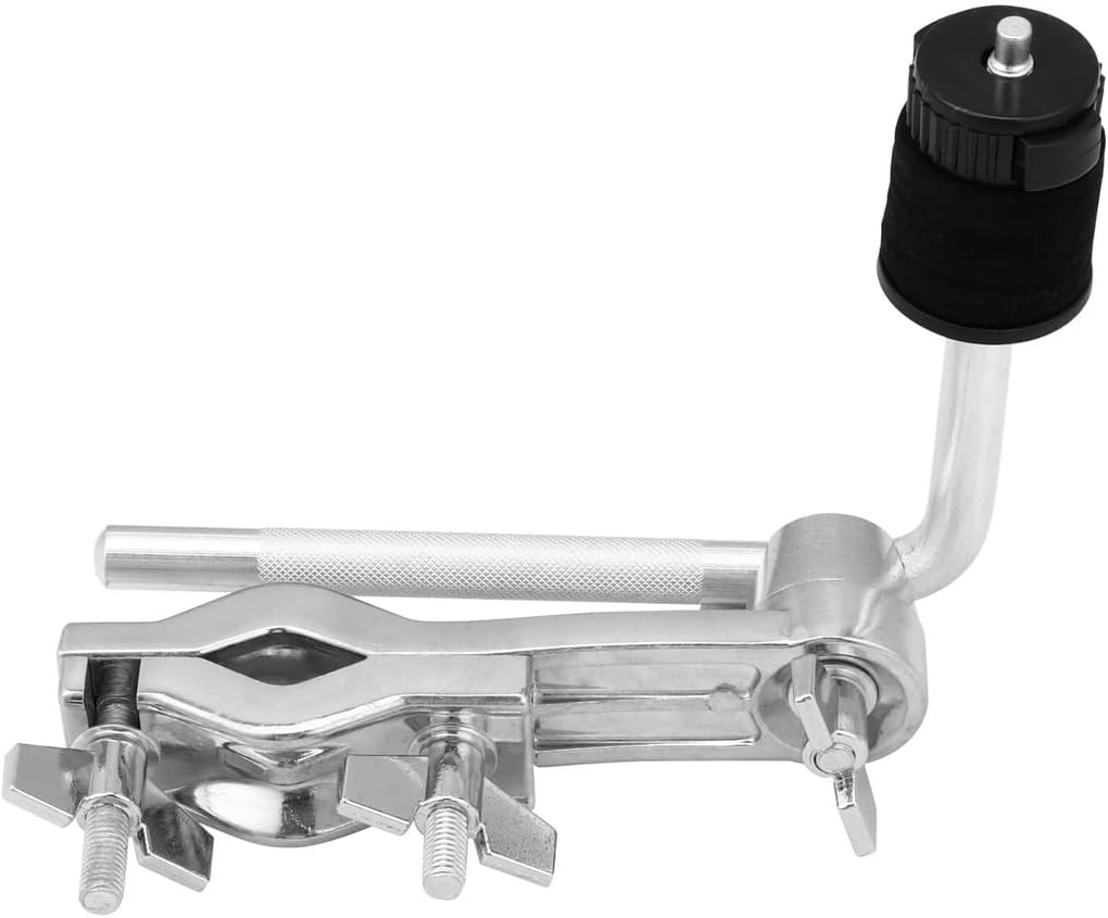 Adjustable Cymbal Extension Arm With Quick-Release Nut & Clamp, Metal L-Rod For Drum Kit, Sturdy Cymbal Attachment