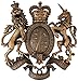 Design Toscano Royal Coat of Arms of Great Britain Wall Sculpture