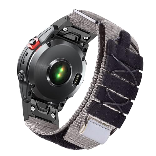 SumRioo 22 mm QuickFit Strap for Garmin Fenix E/Fenix 8 47 mm/7/7 Pro/7 Pro Solar/6/6 Pro/5/5 Plus