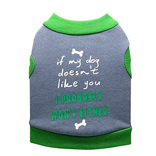 PETANGEL Drooling Small Pet Shirt Breathable Spring & Winter Cotton Fleece Sleeveless Shirt For Maltese, Shish Tzu, Poodle, Lhasa etc.(Size: L ,Chest Girth 45cm,Back Length 34 cm, Pet Weight: 3.5Kg-6.5Kg) (B09HQVTYP8) Amazon Price History, Amazon Price Tracker