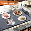 Food Warming Mat – Roll Up Food Warmer with Fast & Even Heating, Premium-Grade Silicone Material, 5 Temperature Settings, Auto Shut-Off - Versatile Food Warmers for Parties, Buffets, and Home Use #5