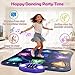 Newly Upgraded 8-Arrow Electronic Dance Mat with LED Light & Wireless Bluetooth, Music Dance Toy with 3 Game Modes, Develops Hand-Eye Coordination, Christmas Dance Mat Toy for Boys & Girls Ages 3-12