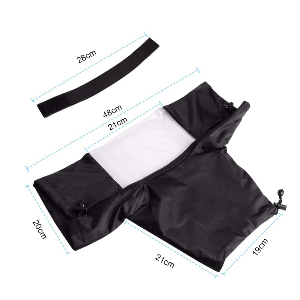 Copertura parapioggia per fotocamera Digitale Reflex, Copertura Parapioggia del Protettore Fotocamera Pieghevole per Canon Nikon e Fotocamere Reflex con Obiettivo di Breve o Lunga