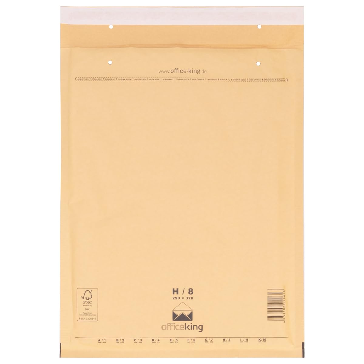 Buste Imbottite Bankers Box 35x47 Cm - Con Bolle D'Aria Per Oggetti Fragili, Ecologiche E Antimanomissione (Confezione Da 50) - Foto 7