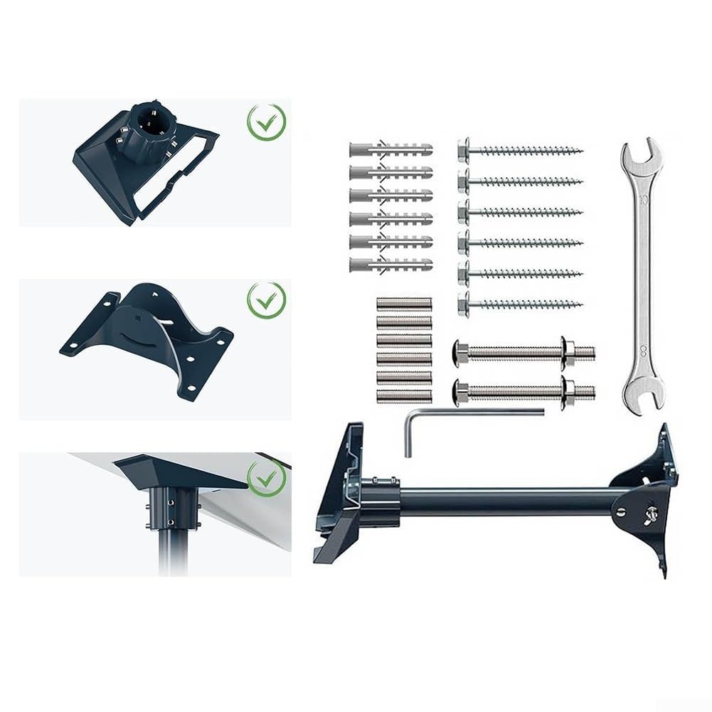 Lega di alluminio per Starlink per kit di supporto per palo Gen 3