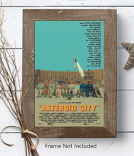 Theissen Asteroid City Movie Poster film - Matte