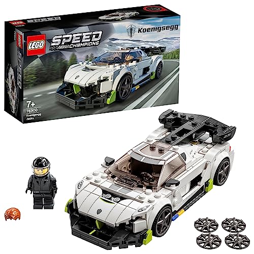 LEGO 76900 Speed Champions Koenigsegg Jesko Rennauto, Spielzeugauto,...