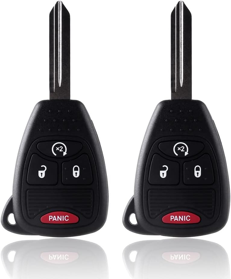 Smart Key Fob Replacement Remote Control Start Keyless Car Remote for 2007-2018 Wrangler/Wrangler,2010-2017 J eep Patriot Key Fob 4btn OHT692427AA