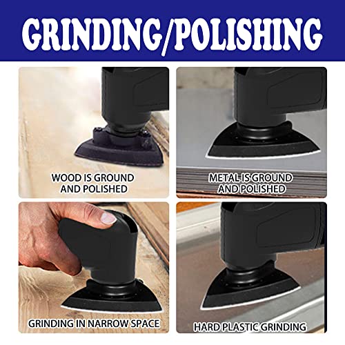 Battery Cordless Oscillating Multi-Tool, Electric Cordless Oscillating Multitools Machine with 4° Oscillating Angle, 22pcs Accessories 6 Speed Oscillating Multi-Tool for Sawing, Cutting 6 Battery Cordless Oscillating Multi-Tool, Electric Cordless Oscillating Multitools Machine with 4° Oscillating Angle, 22pcs Accessories 6 Speed Oscillating Multi-Tool for Sawing, Cutting - Image 6