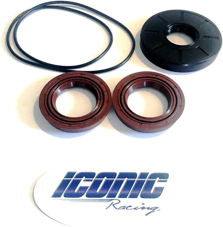 Amazon.com: Iconic Racing Rear Differential Gear Case Complete Seal Kit ...