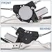 Obaee 748-525 Front Right Passenger Side Power Window Lift Regulator with Motor/ 6 Pins Compatible with Nissan Pathfinder Armada 2004/ Armada 05-13/ Titan 04-10/ Infiniti QX56 04-10