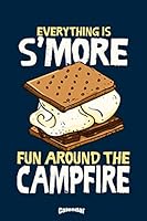 Mein Lustiger Lagerfeuer & S'mores Kalender: Lustiger Kalender f�r Camper, Camping Fans und Camping Freunde die Lagerfeuer, Marshmallows, Kekse, Schokolade und S'mores lieben mit 108 cremefarbenen Sei 1678848565 Book Cover
