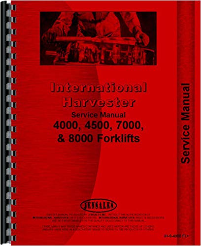 International Harvester 7000 Forklift Service Manual (Chassis)