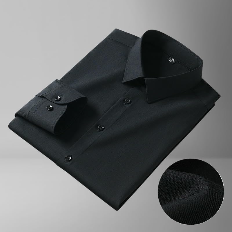 Camisa de negocios entallada que evita el exceso de calor en la oficina 6
