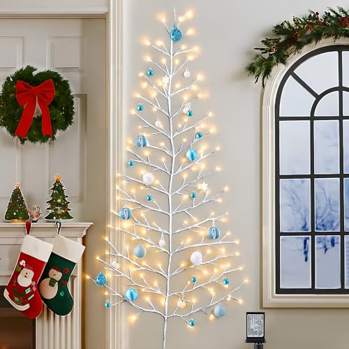 ElectricWise 5 FT 144 LED Lighted Wall Christmas Tree with