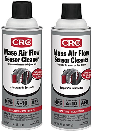 CRC 05110 Mass Air Flow Sensor Cleaner, 11fl. oz (2)