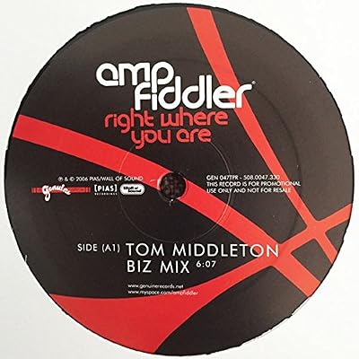 Right Where You Are - Amp Fiddler 12"