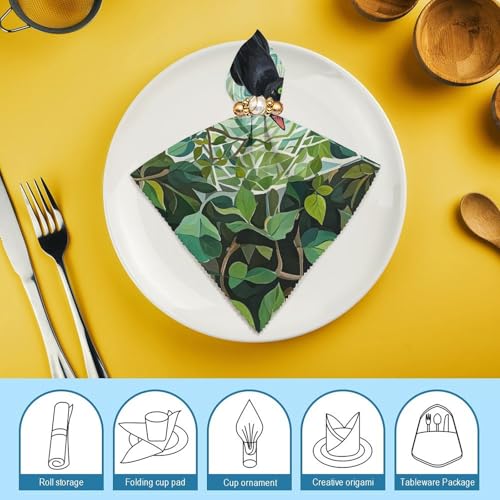 Servilletas de Tela Cuadradas Pack de 2 47.5x47.5 cm miniatura 7
