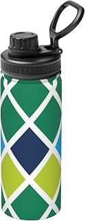 Flag Of West Price Hill, Cincinnati, Ohio Water Bottle 18OZ Leak-Proof Stainless Steel Insulated Water Bottles For Sports Travel