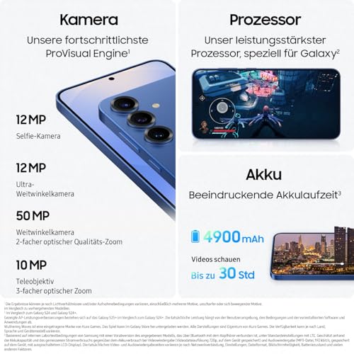 Samsung Galaxy S25+ AI Smartphone with Galaxy AI, Android Mobile Phone without Contract 12GB RAM, 256GB Memory, 50MP Camera, Silver Shade - 9