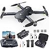 Holy Stone HS175D Drone con Cámara 4K para Adultos, Motor sin Escobillas, WIFI 5G y 2.4G, RC Quadcopter Plegable con GPS Auto Return, 46 Minutos de Vuelo, Fly Círculo, Altitude Hold, Modo sin Cabeza