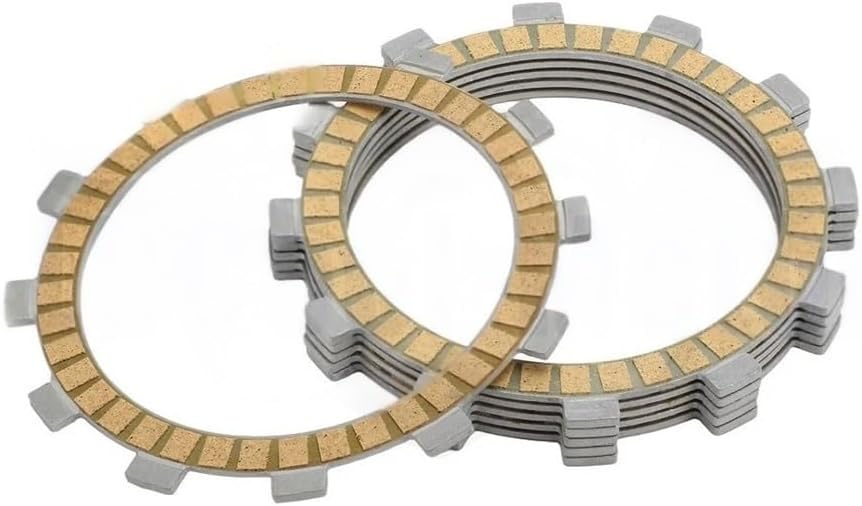 Clutch Disc Friction Plate 6pcs Clutch Friction Steel Plates Discs Clutch Friction Disc Plate Kit For GT250