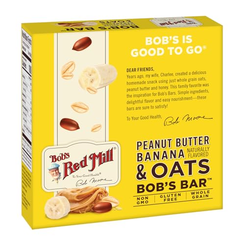 Bob's Red Mill Peanut Butter Banana & Oats Snack Bar, 5 bars - image 3